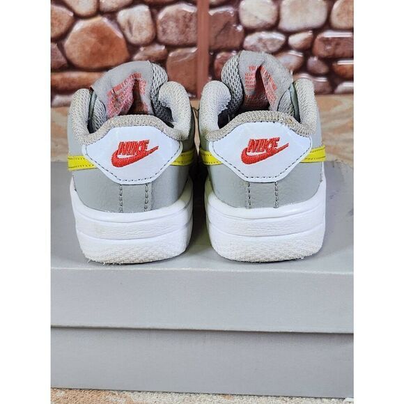 Nike AF1 Force 1 Size 4C Gray #A18 - Picture 5 of 9